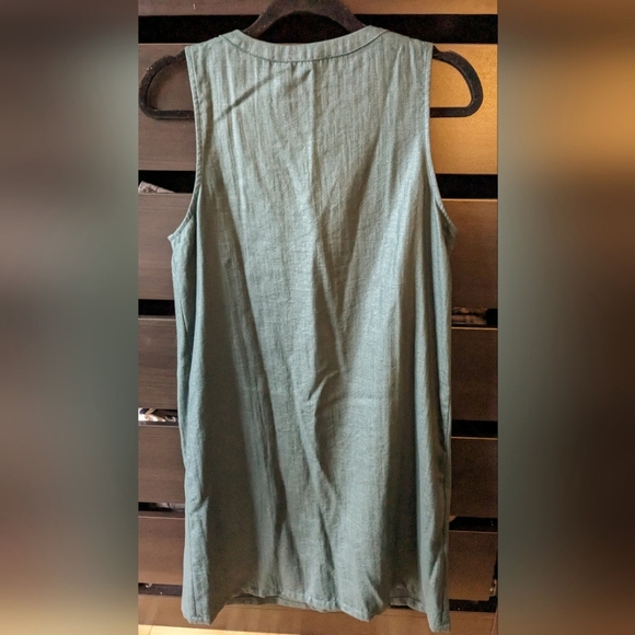See u soon dark green dress size L - Picture 4 of 5